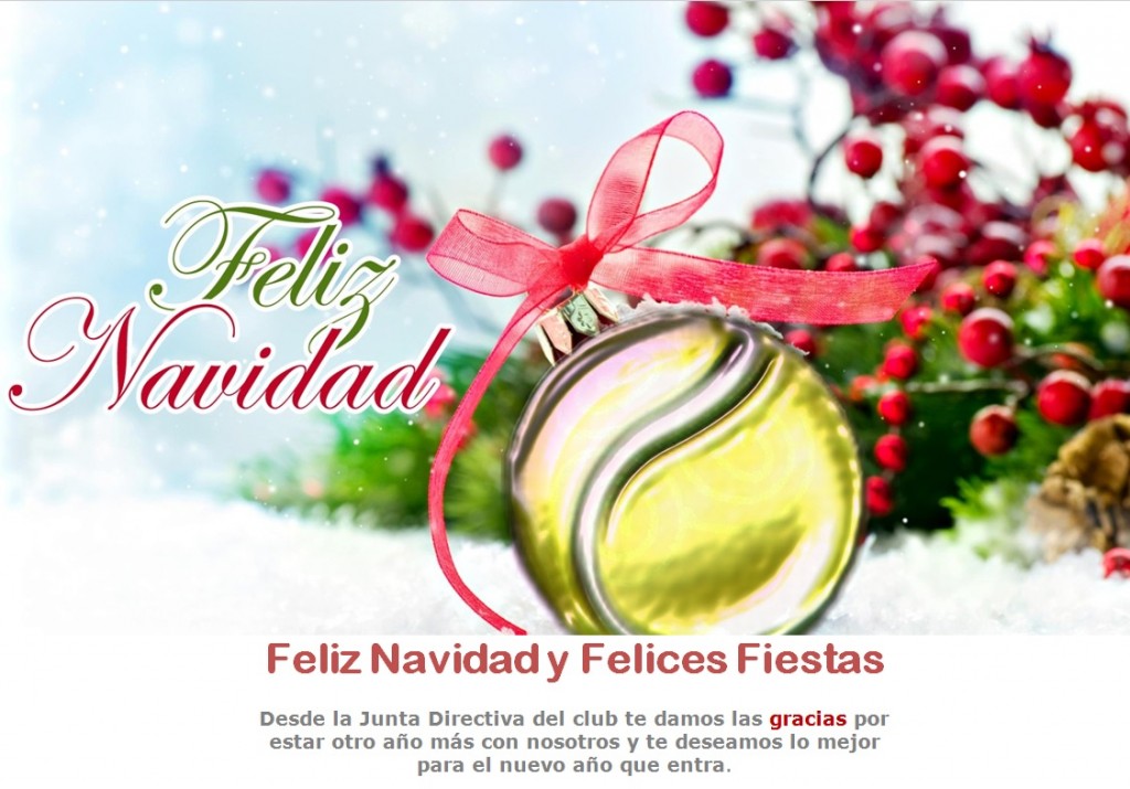 Felicitacion navidad club 2015